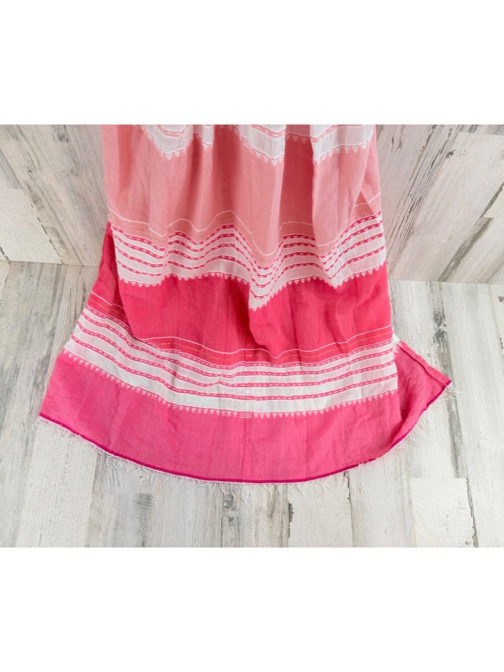 Lemlem Leila Plunge Dress Caftan Size S Pink - Picture 16 of 16